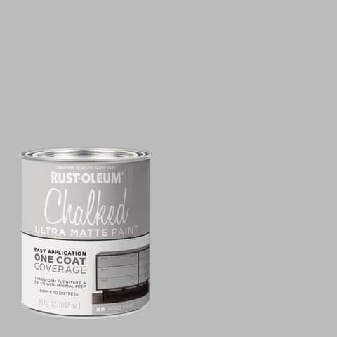 Chalked Paint, White, 30-oz.