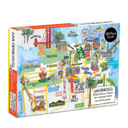 Galison Jigsaw Puzzle Multicolored 1000 pc