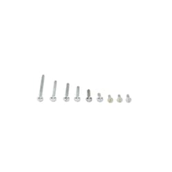 Gardner Bender No. 8-32 X 5 in. L Slotted Flat Head Steel Electrician Screw Kit 120 pk