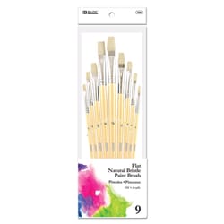 Bazic Products Flat Paint Brush Set