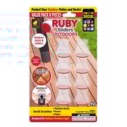 Ruby Outdoor Furniture Sliders 8 pk