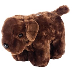Carstens Inc 6 in. H X 12 in. L Brown Polyester Coin Bank