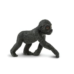 Safari Ltd. Wild Safari Lowland Gorilla Baby Toy Black