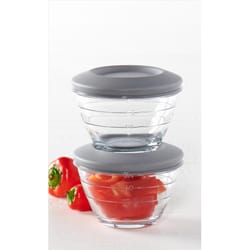 Anchor Hocking 1 cups Clear Prep and Serve Set 2 pk