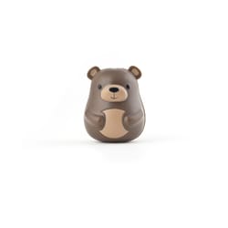 KIKKERLAND Brown Bear Brown Plastic Toothbrush Holder