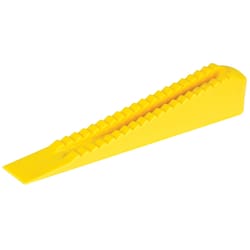 QEP Lash .41 in. H X 0.33 in. W X .25 in. L Plastic Wedge Leveling Tool 300 pc