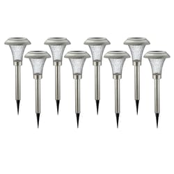 Living Accents Solar Powered LED Pathway Light 8 pk