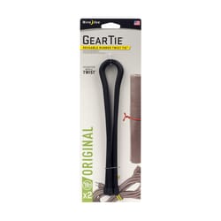 Nite Ize Gear Tie 18 in. L Black Twist Ties 2 pk