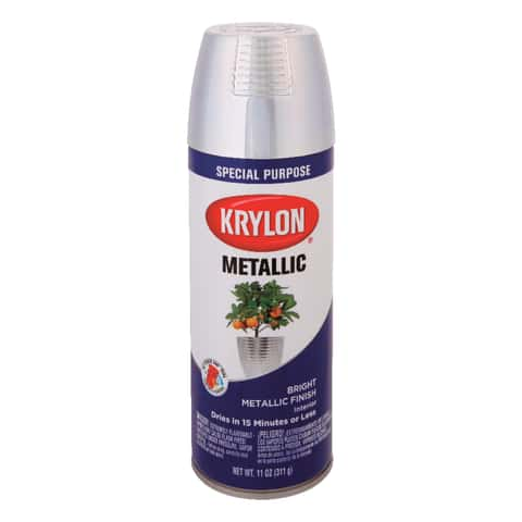 Krylon Glitter Shimmer Shimmering Silver Spray Paint 4 oz - Ace Hardware