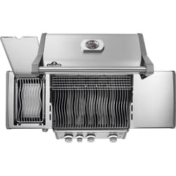 Napoleon Rogue PRO 425 3 Burner Natural Gas Grill Silver