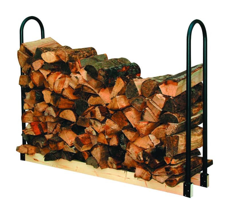 Panacea Black Powder Coated Steel Log Rack Uae Electronic uaeelectronic.com