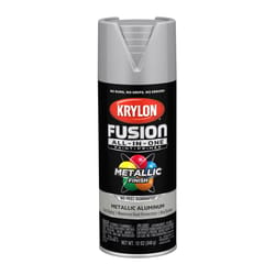 Krylon Fusion All-In-One Metallic Aluminum Paint+Primer Spray Paint 12 oz