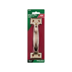 Ace 6.5 in. L Bright Brass Gold Steel Utility Pull