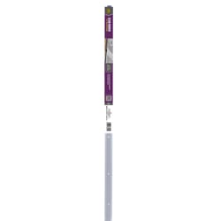 M-D BUILDING PRODUCTS 1.25 in. W X 72 in. L Polished Silver Aluminum Seam Binder
