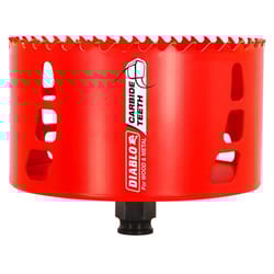 Diablo Snap-Lock Plus 4-1/2 in. Carbide Tipped 2-3/8 in. L Hole Saw