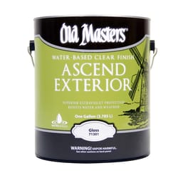 Old Masters Ascend Exterior Gloss Clear Water-Based Finish 1 gal