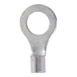 Jandorf 12-10 Ga. Uninsulated Wire Terminal Ring Silver 5 pk