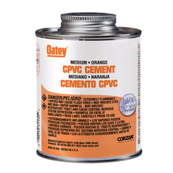 Oatey Orange Cement For CPVC 32 oz