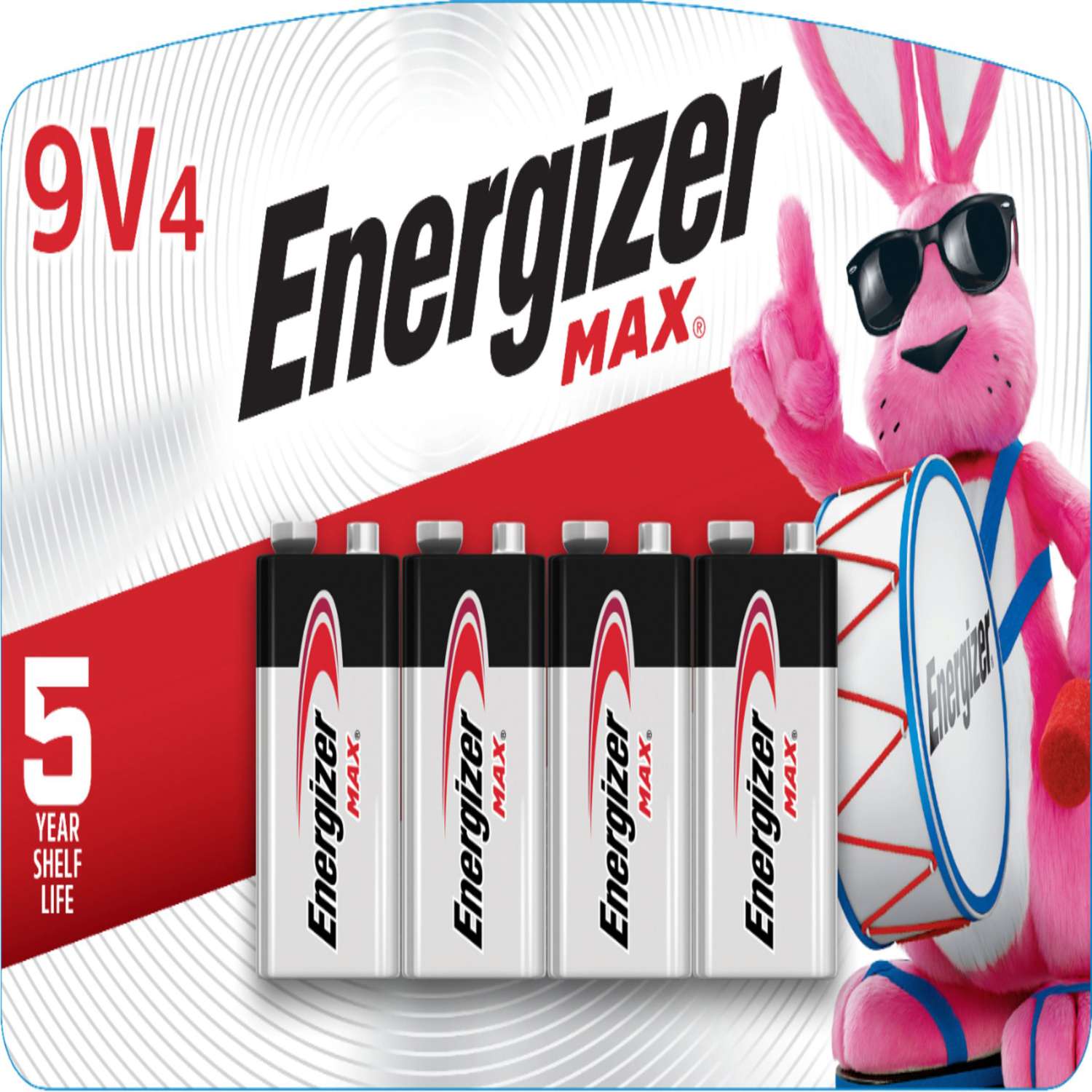 Energizer Max 9Volt Alkaline Batteries 4 pk Carded Ace Hardware