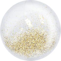 CocoNut Float Clear Vinyl Glitter Jumbo Beach Ball