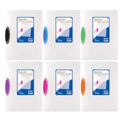 Bazic Products 11.38 in. W X 9.25 in. L Translucent Report Cover