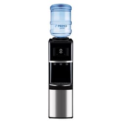 Primo Water Deluxe 3-5 gal Black Water Dispenser Stainless Steel