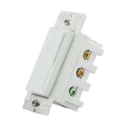 Satco Starfish Single Pole Rocker/Tap WiFi-Smart Dimmer Switch White 1 pk