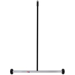 Magnet Source 43 in. L X 30 in. W Black/White Push-Type Magnetic Mini Sweeper 55 lb. pull 1 pc
