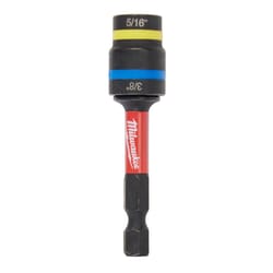 Milwaukee Quik-Clear 5/16 and 3/8 in. X 2.513 in. L Steel Magnetic Nut Driver 1 pk