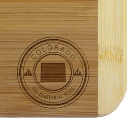 Totally Bamboo 11 in. L X 8.75 in. W X 0.59 in. Bamboo Cutting Board