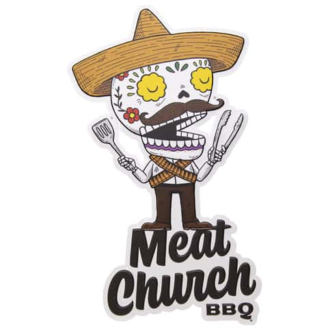 Meat Church Meato Bandito Aluminum Embossed Tacker Sign 1 pk - Ace Hardware