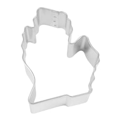 R&M International Corp 2 in. W X 3 in. L Michigan State Cookie Cutter Silver 1 pc