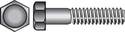 HILLMAN 1/2 in. D X 6-1/2 in. L Zinc Plated Steel Hex Bolt 25 pk