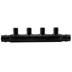 Apollo Expansion PEX / Pex A 3/4 in. Expansion PEX in to X 1/2 in. D PEX Plastic 4 Port Manifold