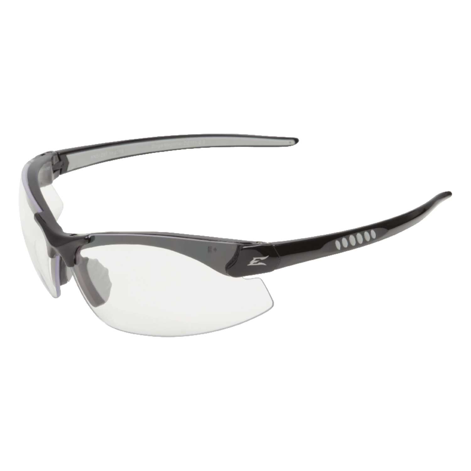 Edge Eyewear Safety Glasses Clear Lens Black Frame 1 pc. Ace Hardware