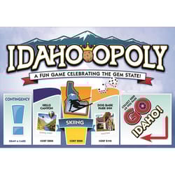 Late for the Sky Idaho Opoly (State) Board Game Multicolored