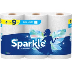 Sparkle Paper Towels 165 sheet 2 ply 1 pk