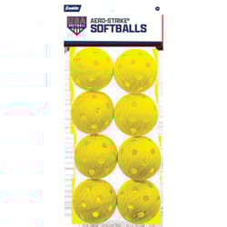 Franklin White Plastic Baseball 6 pk