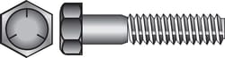 HILLMAN 1/4 in. D X 5 in. L Heat Treated Zinc Steel Hex Head Cap Screw 100 pk