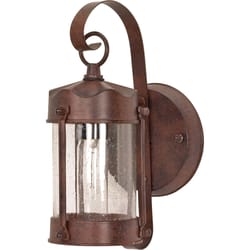 Nuvo Textured Bronze Switch Incandescent Lantern Fixture