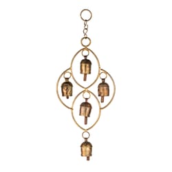 Matr Boomie Copper Vein Metal/Wood Ananda Bliss Wind Chime