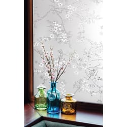 Artscape Frosted Blossom Indoor and Outdoor Window Film 24 in. W X 36 in. L