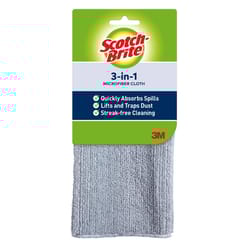 Scotch-Brite Microfiber Dusting Cloth 12 in. W X 14 in. L 1 pk