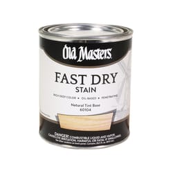 Old Masters Semi-Transparent Natural Oil-Based Alkyd Fast Dry Wood Stain 1 qt