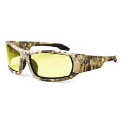 Ergodyne Skullerz Odin Safety Glasses Yellow Lens Kryptek Highlander Frame 1 pc