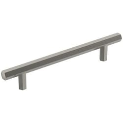 Amerock Caliber Contemporary Rectangle Cabinet Pull 5-1/16 in. Satin Nickel 1 pk