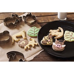 Fox Run Cookie Cutter Silver 6 pc