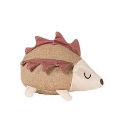Pet Shop by Fringe Studio Brown/Tan Canvas Hedgy Earth Friendly Dog Toy 1 pk