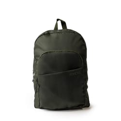 Fitkicks Hideaway Green Packable Backpack 20 in. H X 13 in. W