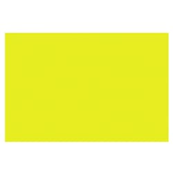 Bazic Products 20 in. W X 30 in. L Fluorescent Yellow Foam Board